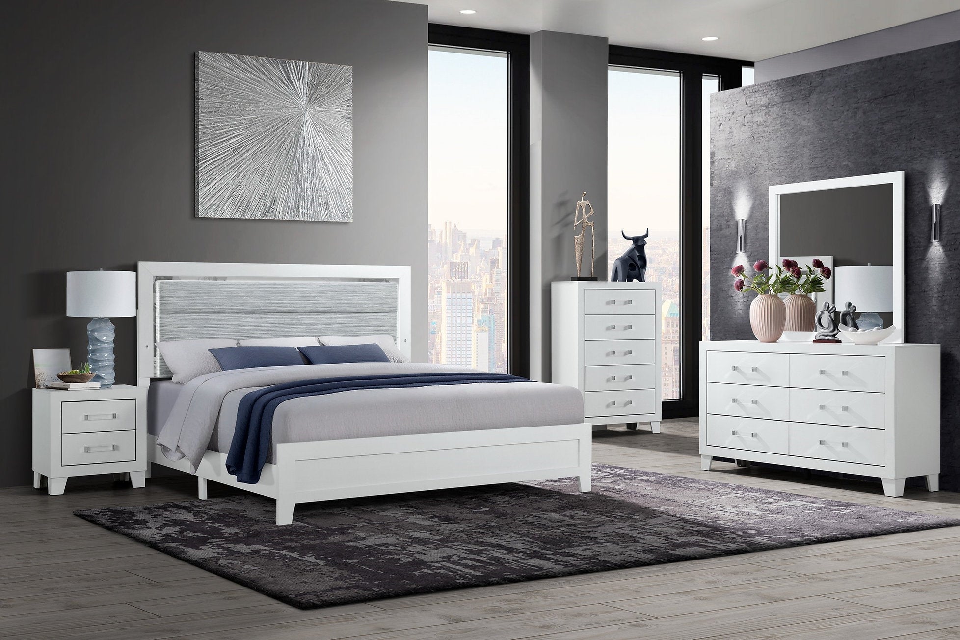 Lucia Bedroom Set | Kudratt Furniture and Mattress
