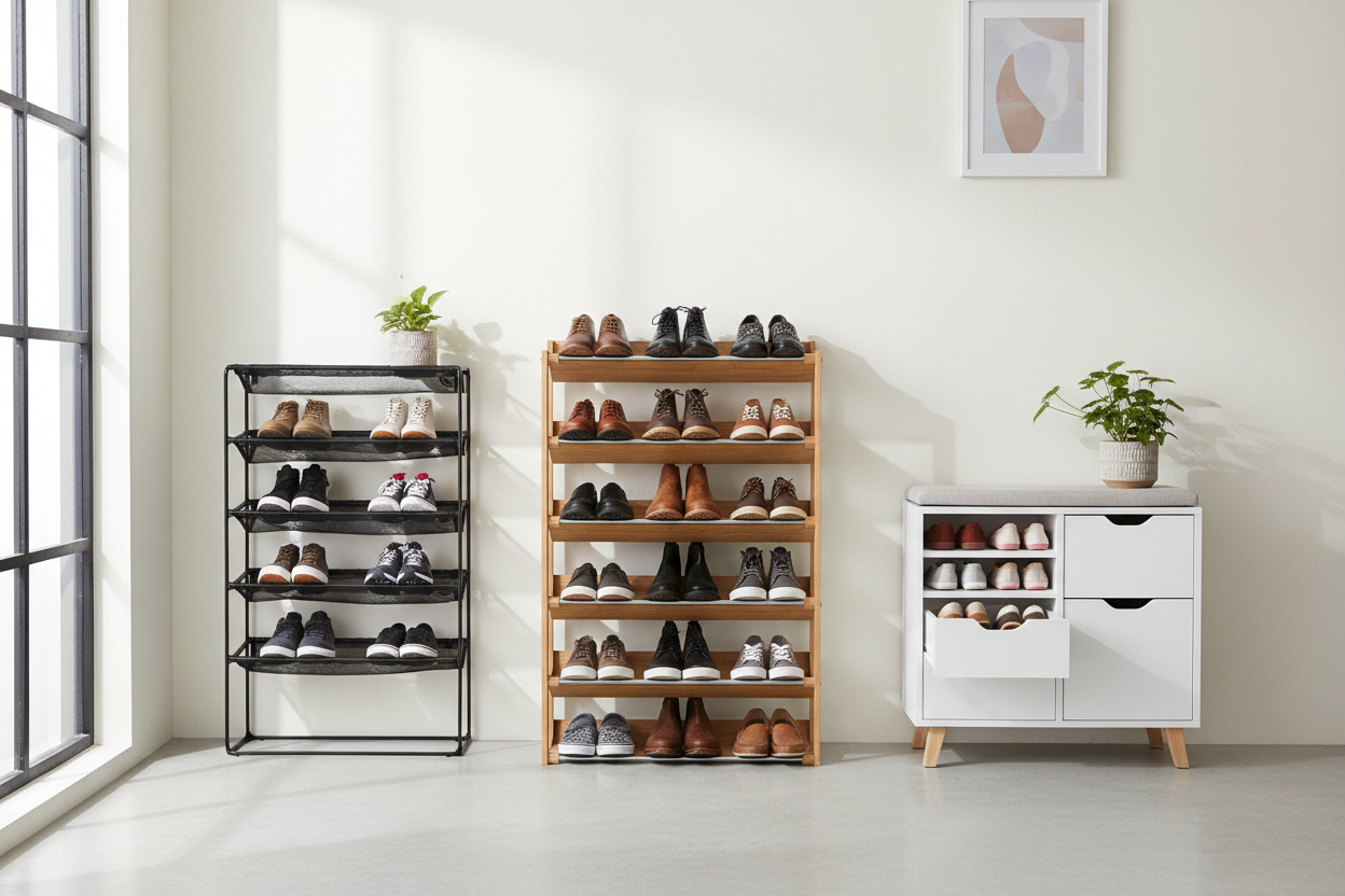 Shoe Racks | Kudratt Furniture and Mattress