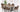 Charcoal Brown Faux Live Edge Wood Dining Table