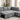 IF-9035 RHF Sofabed Sectional (Grey Fabric)-image-2
