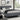 IF-5430 54" Double Bed (Dark Grey Fabric)-image-1