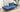 IF-8040 Klik Klak Sofa Bed (Blue Fabric)-image-3
