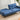 IF-8040 Klik Klak Sofa Bed (Blue Fabric)-image-3