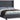 IF-5897 78" King Bed (Grey Fabric)-image-3