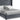 IF-5890 78" King Bed (Grey Velvet)-image-5