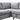IF-9022 LHF Sofabed Sectional (Grey Fabric)-image-4