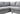 IF-9022 LHF Sofabed Sectional (Grey Fabric)-image-4