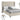 IF-5892 78" King Bed (Creme Velvet)-image-3