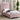 IF-5895 78" King Bed (Pink Velvet)-image-5