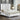 IF-5622 78" King Bed (Creme Velvet)-image-1
