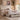 IF-5331 78" King Bed (Beige Fabric)-image-1
