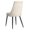 Stark Koda Glass and Walnut wood Dining Table Set with Beige Chairs at Kudartt Furniture and Mattress for $1499