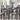 Wooden Dining Table with 6 Chairs
